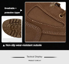 2025 New Man Tactical Combat Boots Men Outdoor Hiking Desert Boots Breathable Male Ankle Boots Jungle Shoes