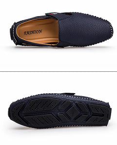 Men's Moccasins Summer Walking Breathable Casual Shoes Flat Shoes