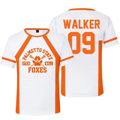 New The Foxhole Court Palmetto State Foxes Lacrosse Jersey Cosplay WILDS MINYARD 3D T-shirt Men/Women Graphic Tees Streetwear