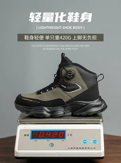 Rotating button Safety Shoes Men Boots work Sneakers Male Steel Toe shoes Protective Boots Puncture-Proof Indestructible shoes