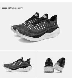 Men's breathable mesh thick-sole running shoes four season soft-sole non-slip outdoor casual sports shoes fashion light sneakers