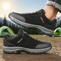 Men's Anti Slip Hiking Shoe Retro Wedge-shaped Platform Outdoor Sneakers Comfortable Breathable Camping Hiking Shoes for Women
