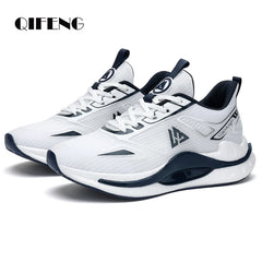 Lightweight Breathable Running Shoes Men Popcorn Shock Absorption Sneakers Flexible Anti Slip Outdoor Sports Shoes Summer Autumn