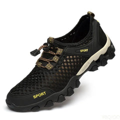 Summer Fashion Breathable Water Wading Men's Shoes Sports and Leisure Running Trend Flat Bottomed Mountaineering Sports Shoes
