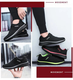 Summer Breathable Men's Casual Shoes Mesh Breathable Man Casual Shoes Fashion Moccasins Lightweight Men Sneakers Hot Sale 36-48