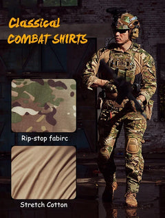 Tactical T-Shirts Airsoft Tactic Army Combat Shirts Paintball Hunting Clothes Breathable