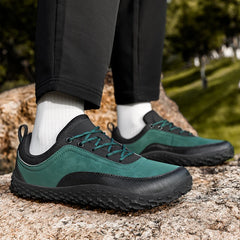 VENOCON Barefoot Minimalist Men's Stylish Style Casual Shoes Sneakers With Wide Nose Toe Box Walking Hiking Trail Footwear Man