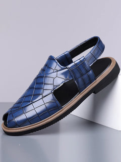 Men's Summer Fashionable Breathable Sandals Wear-Resistant Anti-Slip Comfortable Versatile Trendy Men's Shoes-2021
