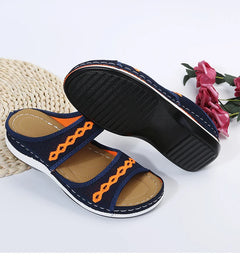 Customizable 2025 New UZZDSS Women Sandals Orthopedic Slippers Summer Shoes Tailor-made Suits WTX372803