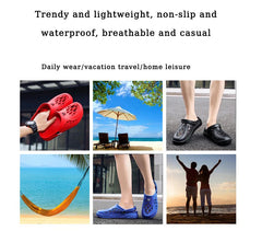 Male Slippers EVA Outdoor Vacation Simple Sandals Indoor Anti-slip Waterproof Clogs Off White Shose Summer Platform Shoes