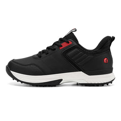 Fittington Professional Golf Shoes Wide Man Casual Sneakers Cushioning Outdoor Water Resistant Sport Shoes for Men with Spike