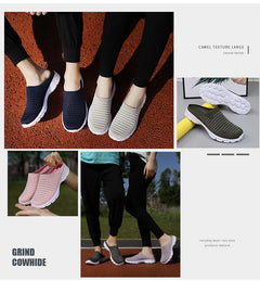 Men Slippers Summer Mesh Breathable Home Indoor Slippers Men Thick Bottom Slides Fashion Couple Walking Shoes Chanclas Hombre