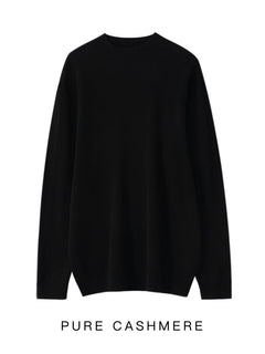 New Men's 100% Merino Wool Mock Neck Pullover Soft Warm Jumpers Quality Cashmere Sweater Casual Smart Knitwear Basic Tops Clothi