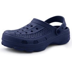Comwarm Men Clogs Slippers Breathable Garden Sandals Non-Slip Comfort Beach Shoes Men Sandals Indoor Outdoor Casual Fishing Shoe