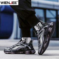 High Quality Sneakers Male Trend Black Platform Basketball Shoes Men Casual White Sport Walking Sneakers Men Trainer Big Size 47