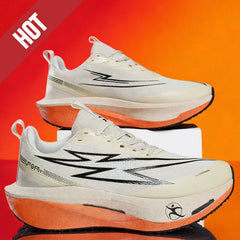 Running Shoes Marathon Carbon Board Air Cushion Men Sports Breathable Lightweight Women's Comfortable Athletic Nonskid Sneakers