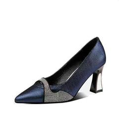 Women Cute Casual Brown High Quality High Heel Pumps Lady Casual Striped Shoes Female Sexy Party Shoes Bombas De Mujeres E5131