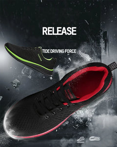 Summer Breathable Men's Casual Shoes Mesh Breathable Man Casual Shoes Fashion Moccasins Lightweight Men Sneakers Hot Sale 36-48
