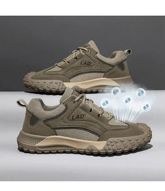 High Quality Men's Sneakers Classics Men Lace-up Shoe for Outdoor Breathable Hiking Shoes Comfortable Sneakers Male Safety Shoes