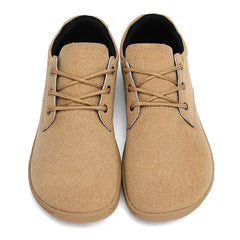 Barefoot Men's Sneakers With Wide Toe Size 48 Minimalist Cow Suede Leather Upper Casual Man Shoes Comfortable Walking Shoes