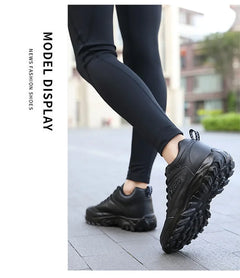 New 2025 Autumn Winter Sneakers Women Comfort Soft Sole Non Slip Casual Shoes for Women PU Waterproof Sport Shoes Zapatillas