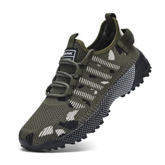 Men's lightweight sneakers summer new breathable anti-slip outdoor racing running shoes fashion Joker student speed sports shoes