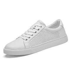 Luxury Brand Men's Sneakers Genuine Leather Casual Shoes Leisure Walk Men Shoes All-match Outdoor Skateboard Footwear For Male
