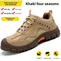 Electrician Insulated Shoes 6kv Safety Work Shoes for Men Soft Bottom Anti Crush And Piercing Construction Site Work Boots