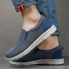 Men Casual Shoes Canvas Breathable Loafers Men Fashion New Male Comfortable Outdoor Walking Shoes Classic Loafers Men Sneakers