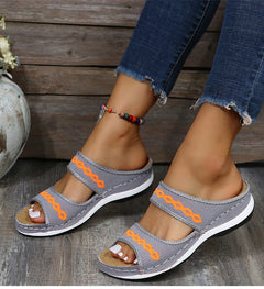 Customizable 2025 New UZZDSS Women Sandals Orthopedic Slippers Summer Shoes Tailor-made Suits WTX372803