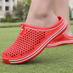 YRZL Men Slippers Lightweight Breathable Fashion Women Shower Slipper High Quality Beach Couple Flip Flop Swimming Shoes