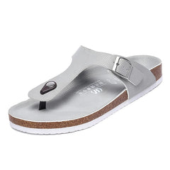 Big Size Mens Flip Flops Microfiber Leather Slippers Clogs Chanclas Hombre Chinelo Masculino Claquette Homme Summer Casual Shoes