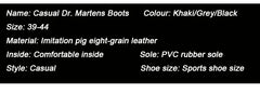 Oulylan Men's Luxury Running Shoes Breathable Skateboarding Shoes Black Thick Soled Comfortable Casual Sports Shoes Denim Boots