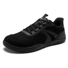 HOBIBEAR Wide Toe Barefoot Shoes Mens Womens Zero Drop Minimalist Sneakers Retro Outdoor Walking Shoes