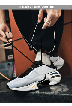 Men's Basketball Shoes Breathable Cushioning Non-Slip Wearable Runing Shoes Gym Training Athletic Basketball Sneakers for Women
