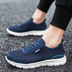 Men Shoes Spring Summer Soft Loafers Walking Shoes Lightweight Mesh Casual Shoes Men Sneakers Tenis Masculino Zapatillas Hombre