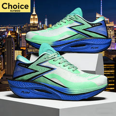 Running Shoes Carbon Board Speciality Marathon Men Sports Breathable Lightweight Women's Comfortable Athletic Nonskid Sneakers