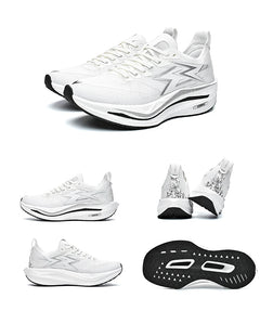 Men Running Shoes Marathon Carbon Board Speciality Sports Breathable Lightweight Women's Comfortable Athletic Nonskid Sneakers