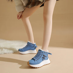 2025 New Designer Women Sneakers High Quality Shoes Female Women Shoes for Women Lace Up Platform Sneakers Женская Обувь