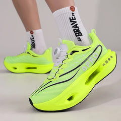 Men's Breathable Casual Sports Training Shoes, Unisex Comfortable and Versatile Casual Sneakers, Durable with Good Grip, Laceless Low-Top Design, Suitable for All Seasons, Gym Training, Running, Daily Casual Wear, Park Workou