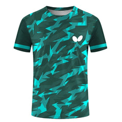 Men's short-sleeve, round-neck T-shirt, 3D, quick-drying, printed prom dress style, loose, breathable, comfortable, Summer