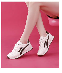 Plus Size Women White Shoes Female Spring New Style Female Student Casual Sports Versatile Sneakers Women Forrest Gump Shoes