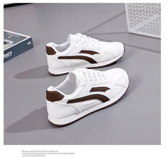 Plus Size Women White Shoes Female Spring New Style Female Student Casual Sports Versatile Sneakers Women Forrest Gump Shoes