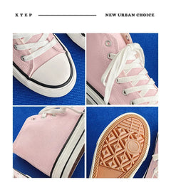 Retro High Top Canvas Shoes Classic Breathable Unisex Spring Autumn Fashionable Couple Style Cotton Lined Flat Bottom Sneakers