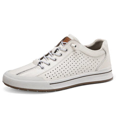 Genuine Leather Casual Shoes for Men 6CM Height Increase Sports Shoes High Quality Flats Shoes Male Brand Office Work Shoe