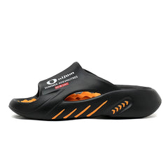 Men Slippers 2024 Summer New Platform Slides Sandals EVA Soft-sole Men Shoes Indoor Outdoor Walking Beach Shoes Flip Flops