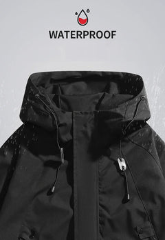 Unisex Outdoor Waterproof Jacket Windbreaker Coat Autumn Breathable Fishing Camping Windproof Jackets Men Women Clothing