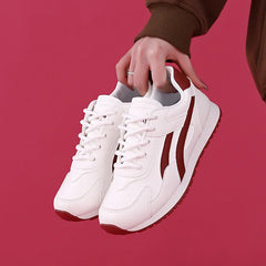 Plus Size Women White Shoes Female Spring New Style Female Student Casual Sports Versatile Sneakers Women Forrest Gump Shoes