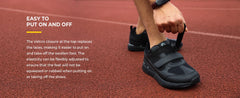 FitVille Diabetic Shoes for Men Extra Wide Width Adjustable Closure Walking Shoes Slip-on Sneakers for Foot Pain Relief Swollen