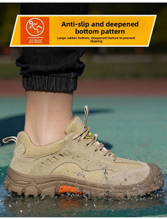Electrician Insulated Shoes 6kv Safety Work Shoes for Men Soft Bottom Anti Crush And Piercing Construction Site Work Boots